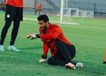 بمشاركة محمد الشناوي منتخب مصر يؤدي مران ا مغلق ا استعداد ا لـ ليبيا