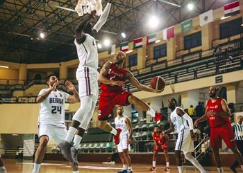 بفارق نقطتين الأهلي يفوز على بيروت في ربع نهائي البطولة العربية لكرة السلة