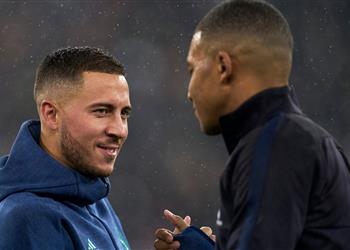 فيديو هازارد يمازح مبابي بشأن الانتقال لـ ريال مدريد