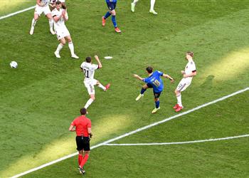 بالفيديو إيطاليا تهزم بلجيكا بثنائية وتقتنص المركز الثالث في دوري الأمم الأوروبية