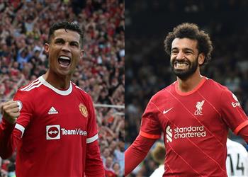 بعد جائزة لاعب الشهر رونالدو يتفو ق على محمد صلاح مجدد ا