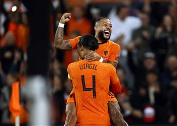 فيديو فان دايك يسجل وهولندا تصعق جبل طارق بسداسية في تصفيات كأس العالم 2022