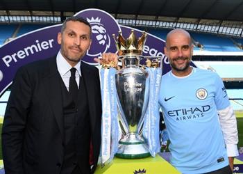 جوارديولا رئيس مانشستر سيتي لا يهتم بإنجازاتي السابقة مع الفريق