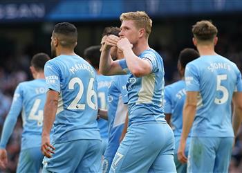 فيديو مانشستر سيتي يعود للانتصارات بثنائية أمام بيرنلي في الدوري الإنجليزي