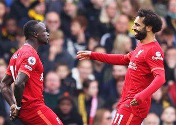 ساديو ماني لست مندهش ا مما يفعله محمد صلاح مع ليفربول