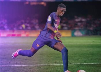 أول تعليق لديمبيلي عقب الانتقال لبرشلونة