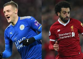 ترتيب هدافي الدوري الإنجليزي بعد نهاية الجولة الثامنة صراع بين محمد صلاح وفاردي