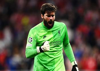 أليسون عن فوز ليفربول أمام أتلتيكو مدريد كلوب بارع فيما فعله بين الشوطين