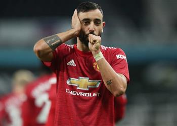 برونو فرنانديز يضغط على لاعبي مانشستر يونايتد للفوز على ليفربول