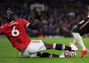 رسمي ا بعد طرده أمام ليفربول بوجبا يغيب عن مانشستر يونايتد في الديربي