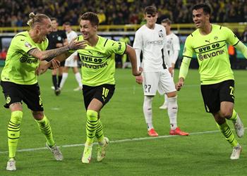 فيديو هازارد يقود بوروسيا دورتموند لتخطي انجولستادت والتأهل لدور الـ16 في كأس ألمانيا