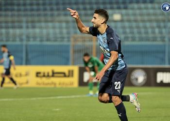 فيديو وليد الكرتي يسجل هدف بيراميدز الأول أمام مصر المقاصة