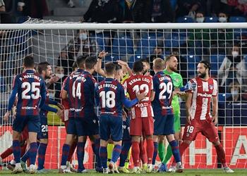 فيديو ليفانتي يقتنص تعادل ا قاتل ا أمام أتلتيكو مدريد بضربتي جزاء وطرد سيميوني