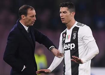 أليجري يلوم رونالدو لو غادر مبكر ا لاختلف وضع يوفنتوس