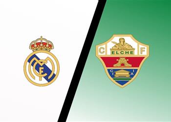 تعرف على معلق مباراة ريال مدريد وإلتشي اليوم في الدوري الإسباني