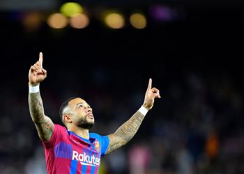 فيديو ديباي ي سجل هدف برشلونة الأول أمام ديبورتيفو ألافيس