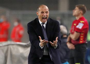 بعد الهزيمة من فيرونا أليجري يتخذ قرار ا مفاجئ ا في تدريبات يوفنتوس