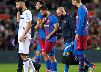 أول تعليق من أجويرو بعد بيان برشلونة الصادم بشأن مدة غيابه