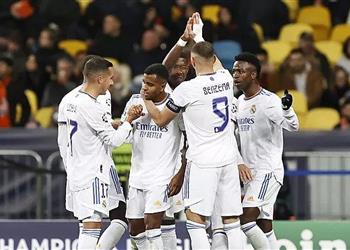 تشكيل ريال مدريد أمام شاختار في دوري أبطال أوروبا هازارد بديل ا