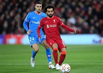 محمد صلاح يحقق رقم ا مميز ا في مباراة ليفربول وأتلتيكو مدريد