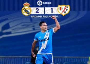 فيديو فالكاو يسجل هدف رايو فاييكانو الأول أمام ريال مدريد