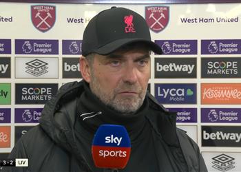 كلوب يدافع عن أليسون بعد سقوط ليفربول أمام وست هام الحارس محمي كيف لم ي حتسب خطأ