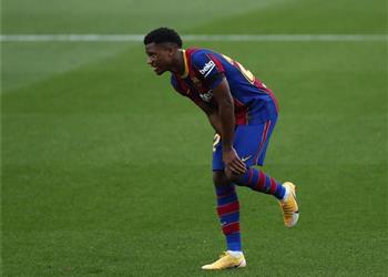 سبورت إصابة فاتي تثير مخاوف برشلونة بسبب دوري أبطال أوروبا