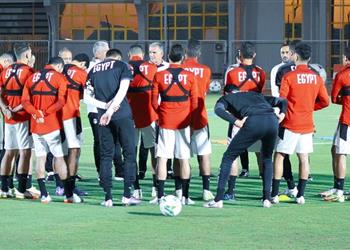 22 لاعب ا في تدريب منتخب مصر اليوم استعداد ا لمواجهة أنجولا