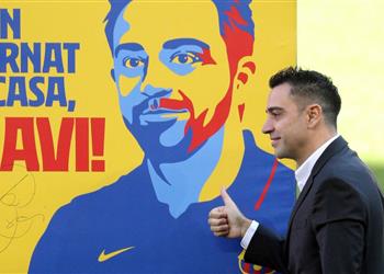 جمال بلماضي تشافي قد يضم مهاجم منتخب الجزائر إلى برشلونة