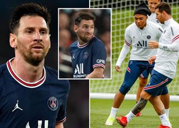 زملاء ميسي يناقشون سلوكه وسط أنباء عزمه على عصيان باريس سان جيرمان