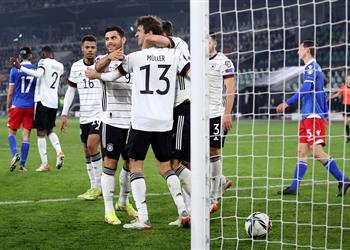 فيديو ألمانيا تدك ليشتنشتاين بـ9 أهداف في تصفيات كأس العالم 2022