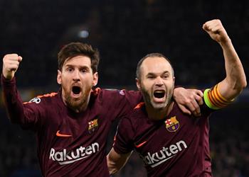 إنييستا ما زلت مصدوم ا من رحيل ميسي وحزين لوضع برشلونة