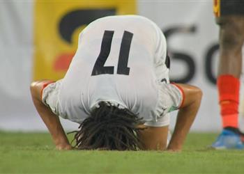 فيديو بأسيست من محمد صلاح النني يسجل هدف مصر الأول أمام أنجولا