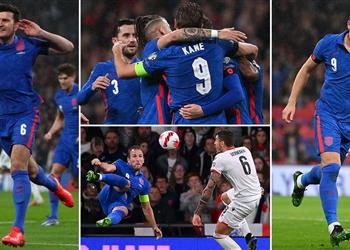 فيديو هاتريك كين يقود إنجلترا لإسقاط ألبانيا بخماسية والاقتراب من التأهل لكأس العالم