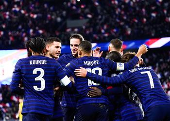 فيديو سوبر هاتريك مبابي يقود فرنسا للتأهل إلى كأس العالم 2022 بثمانية أمام كازاخستان