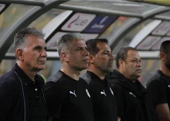 كيروش يعقد مؤتمر ا صحفي ا قبل مباراة مصر والجابون ويتفقد برج العرب