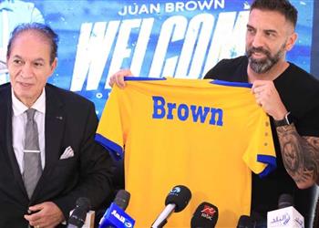 خوان براون قبل مواجهة الزمالك حان وقت العمل ومتحمس للتدريب في مصر