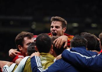 فيديو موراتا يقود إسبانيا لـ كأس العالم بفوز قاتل على السويد