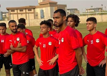 صور منتخب مصر الأولمبي ينهي معسكره الأول استعداد ا لـ تصفيات إفريقيا