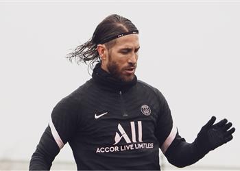 فيديو راموس يشارك في التدريبات الجماعية لـ باريس سان جيرمان