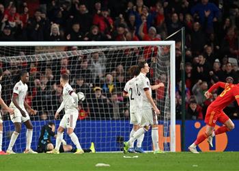 فيديو ويلز تتعادل مع بلجيكا وتحجز مقعدها في الملحق الأوروبي بتصفيات كأس العالم