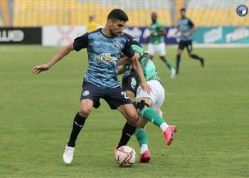 فيديو وليد الكرتي ي ضيف الهدف الثاني لـ بيراميدز أمام المصري