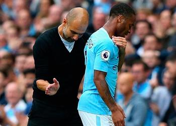 جوارديولا يرد بحدة على ارتباط ستيرلينج بـ برشلونة