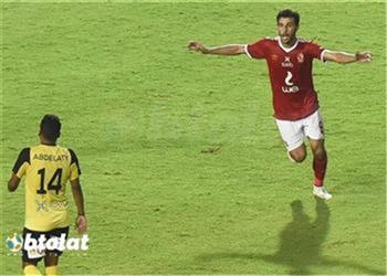 فيديو حمدي فتحي يسجل هدف الأهلي الأول أمام المقاولون العرب