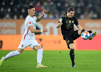 فيديو بايرن ميونخ يتعرض لهزيمة مفاجئة أمام أوجسبورج في الدوري الألماني