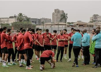 مران الأهلي موسيماني يعقد جلسة مع عبد الحفيظ وثلاثي الفريق يخوضون تدريبات استشفائية