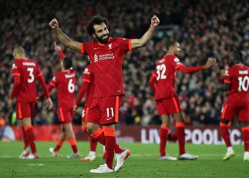 فيديو محمد صلاح يسجل والنني يشارك في اكتساح ليفربول لـ آرسنال برباعية نظيفة