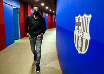 تشكيل برشلونة أمام إسبانيول بأولى مباريات تشافي وجه جديد في الهجوم