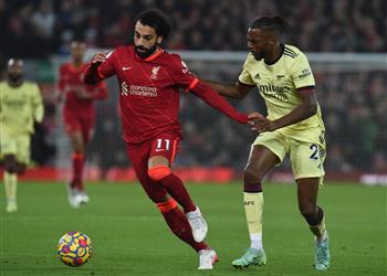 تعرف على تقييم محمد صلاح في مباراة ليفربول وآرسنال