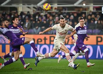 فيديو ثنائية إبراهيموفيتش لا تكفى ميلان يتلقى أول هزيمة في الدوري الإيطالي برباعية من فيورنتينا